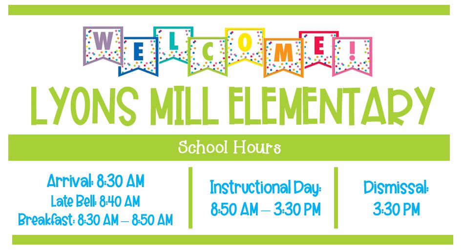 Home Lyons Mill Elementary School